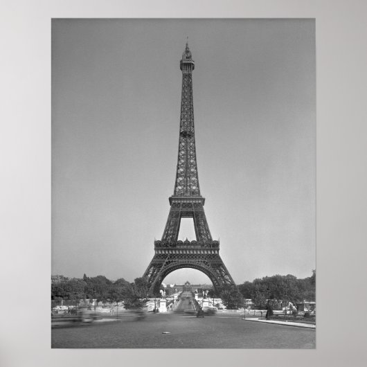 The Eiffel tower, 1887-89 ポスター (正面)