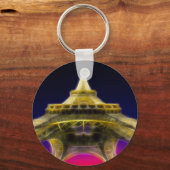 The Eiffel Tower, Paris, France キーホルダー (正面)