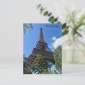 The Eiffel Tower, Paris, France Design ポストカード (スタンド正面)