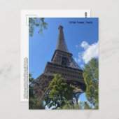 The Eiffel Tower, Paris, France Design ポストカード (正面/裏面)