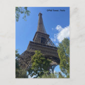 The Eiffel Tower, Paris, France Design  ポストカード (正面)