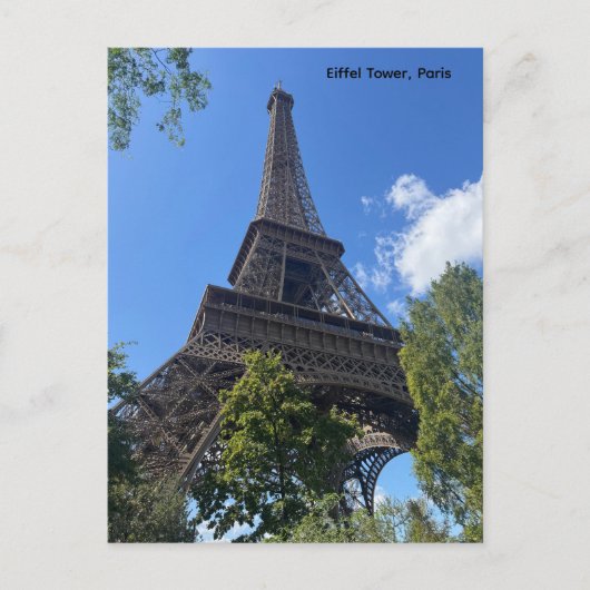 The Eiffel Tower, Paris, France Design ポストカード (正面)