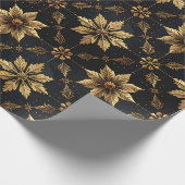 The Elegant Christmas - Flower ラッピングペーパー (角)