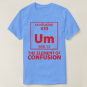 The Element of Confusion Tシャツ (デザイン正面)