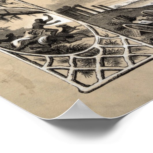 The Emancation Declaration Documentプリント ポスター (角)