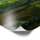 The Emerald Flow of the Irish Brook フォトプリント (角)