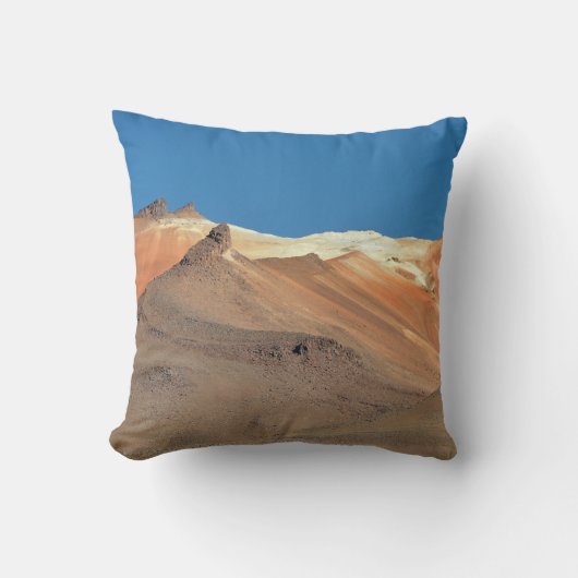 The Emerging Mountain of the Salt Deserts クッション (正面)