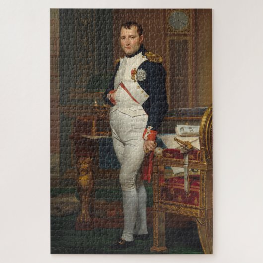 The Emperor Napoleon in His Study at the Tuileries ジグソーパズル (縦)