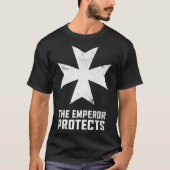 The Emperor Protects White family Tシャツ (正面)
