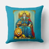 The Emperor Tarot Card Art クッション (裏面)
