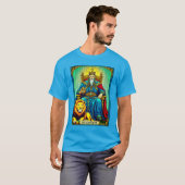 The Emperor Tarot Card Art Tシャツ (正面フル)