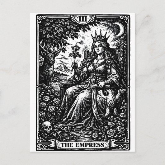 The Empress — BurnsInHell Tarot III ポストカード (正面)