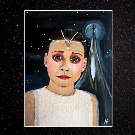 The Empress Painting by Alfred Fox キャンバスプリント