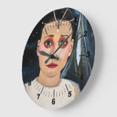 The Empress Painting by Alfred Fox ラージ壁時計 (傾斜)