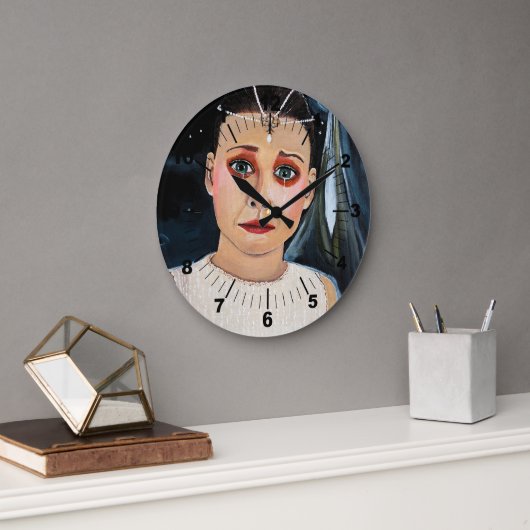 The Empress Painting by Alfred Fox ラージ壁時計 (オフィス)