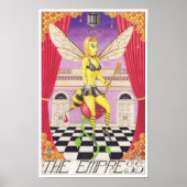 The Empress tarot card ポスター (正面)