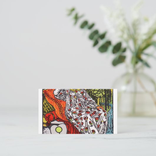 The Empress Tarot Card 名刺 (スタンド正面)