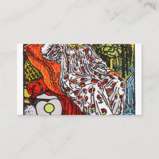 The Empress Tarot Card 名刺 (正面)