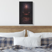 The Empty Throne of Fate キャンバスプリント (インサイチュ (寝室))