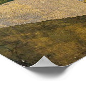 The Enbrace （フルフィルメント） by Gustavクリムト(1905) ポスター (角)