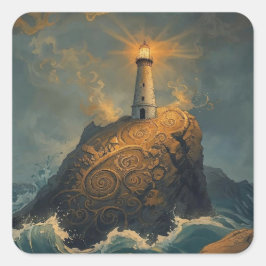 The Enchanted Clifflight スクエアシール