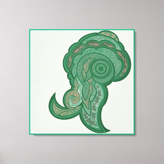 The Enchanted Coral Garden キャンバスプリント (正面)