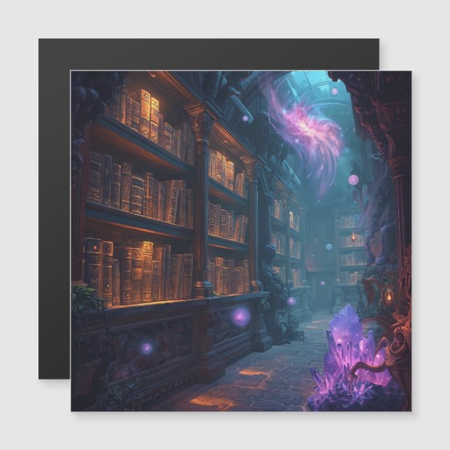 The Enchanted Library (正面/裏面)