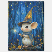 The Enchanted Magician Mouse Fantasy Art マグネット (正面)