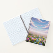 The Enchanted Pastel Meadow Notebook ノートブック (内部)
