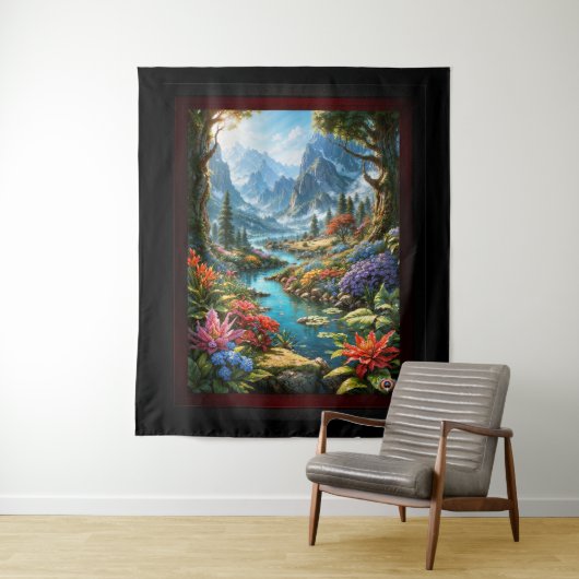 The Enchanting Land Of Kalakoff AI Art by Xzendor7 タペストリー (インサイチュ)