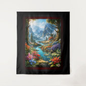 The Enchanting Land Of Kalakoff AI Art by Xzendor7 タペストリー (正面)