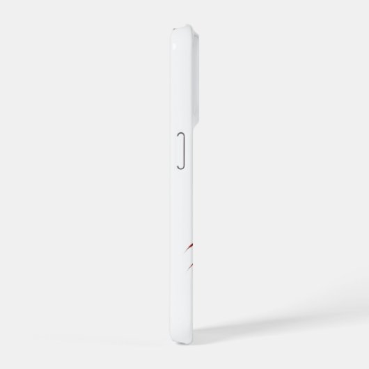 THE END – Creepy Horror Blood Drip Phone Case iPhoneケース (右側面)