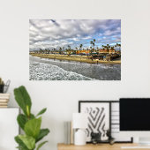 "The End of a Day"ニューポートビーチCA ポスター (ホームオフィス)