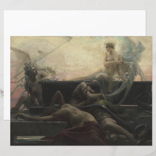 The End of All Thingsスクラップブック紙 (正面/裏面)