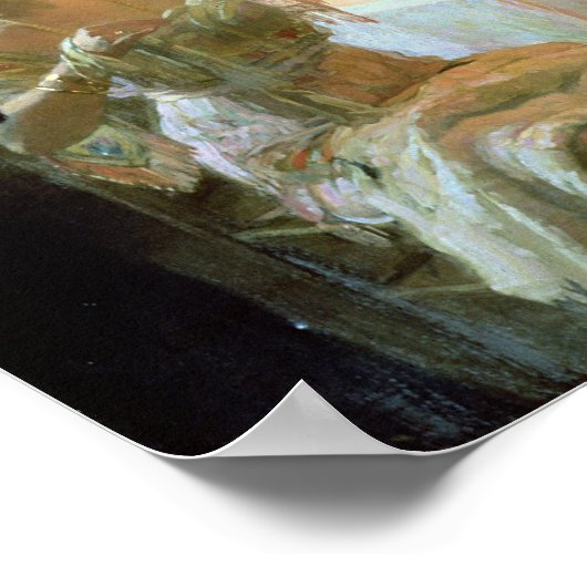 The End of Dinner, 1913 ポスター (角)