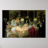 The End of Dinner, 1913 ポスター (正面)