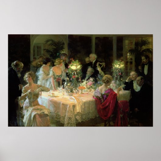 The End of Dinner, 1913 ポスター (正面)