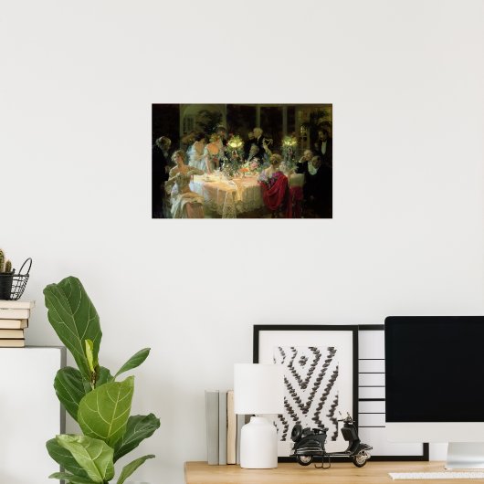 The End of Dinner, 1913 ポスター (ホームオフィス)