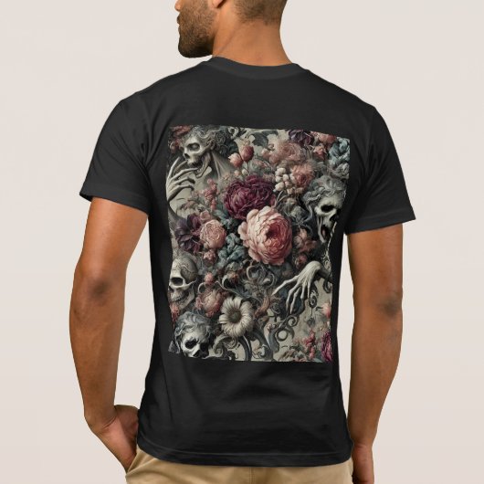 The End of Slumber – Gothic Victorian Tシャツ (裏面)