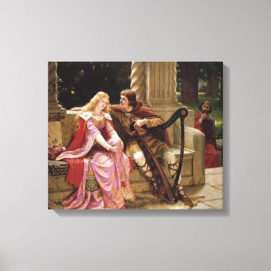 The End of the Song by Edmund Leighton, c.1902 キャンバスプリント (正面)