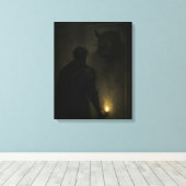 The Enemy Within – Canvas Art Print キャンバスプリント (インサイチュ (ウッドフロア))