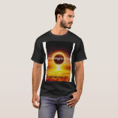 “The Energy Is In You -Motivational Sunrise Design Tシャツ (正面フル)