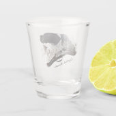 The English Pointer ショットグラス (裏面)