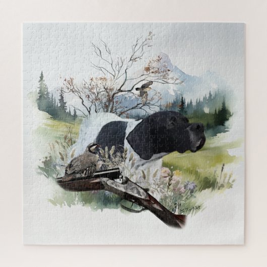 The English Pointer ジグソーパズル (縦)