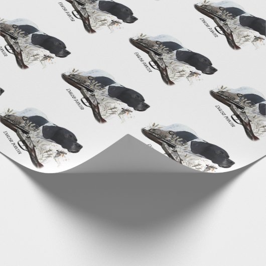 The English Pointer ラッピングペーパー (角)