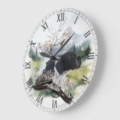 The English Pointer ラージ壁時計 (傾斜)