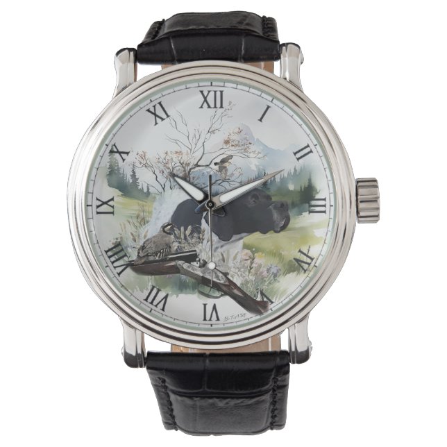 The English Pointer 腕時計 (正面)