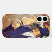 The Englishman by Toulouse Laurec, Artヴィンテージ Case-Mate iPhoneケース (裏面 (横))