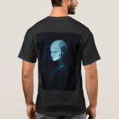 The Enigma of the Android: A Cyberpunk Vision Tシャツ (裏面)