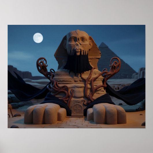 The Enigmatic Sphinx ポスター (正面)